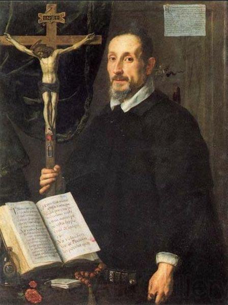 Justus Sustermans Portrait of Canon Pandolfo Ricasoli Germany oil painting art
